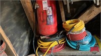 Portable Air Tank, Misc. New And Used Air Hose