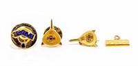 Jewelry TWA Service Pins & Charm 10k Gold
