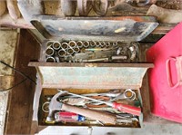 2 Tool Boxes with Tools