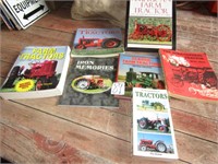 7 TRACTOR COLLECTOR BOOKS
