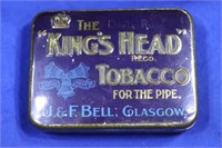 Tobacco Tin - The King's Head
