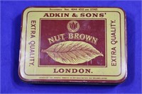 Tobacco Tin - Adkin & Brown