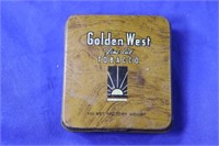 Tobacco Tin - Golden West