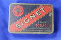 Tobacco Tin - Signet