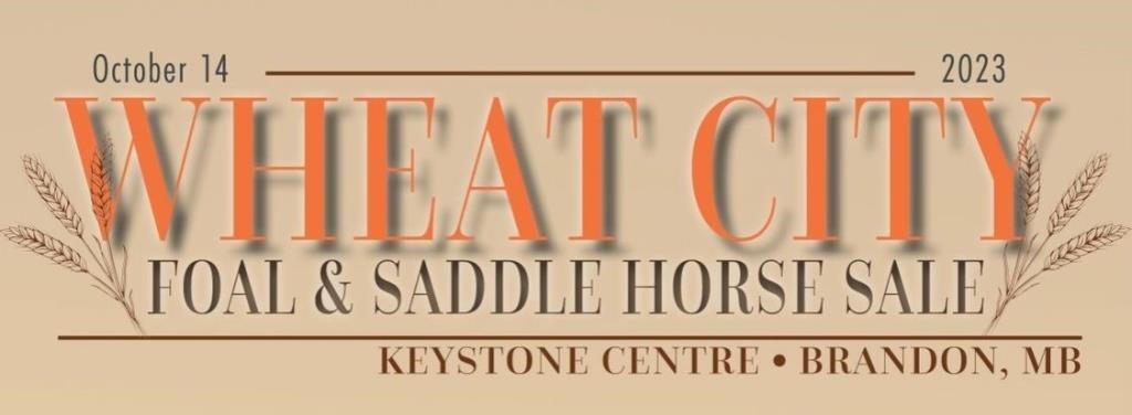 WHEAT CITY FOAL & SADDLE HORSE SALE