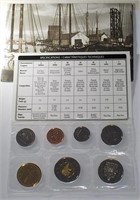 Canada 1952-2002 Uncirculated 7 coin Mint Set