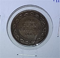 1918 Canada Large cent 1 Penny coin