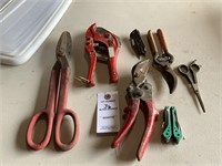Hand Tools Assorted Snips & Cutting Tools