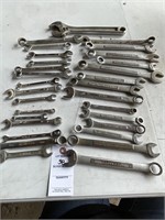 Set of Forged Combination Wrenches