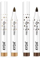 KYDA 2 Colors Freckle Pen,Natural Lifelike