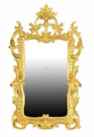 ANTIQUE CHIPPENDALE STYLE MIRROR (ITALIAN)