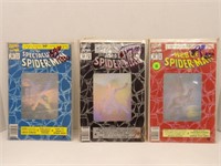 Spider-Man Lot of 3 Holo Covers - 1st Spidey 2099