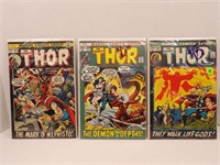 Thor #203, 204, 205 - 1st Young Gods