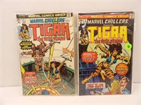 Marvel Chillers #3 & 4 - Tigra