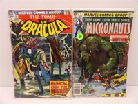 Tomb of Dracula #16 & Micronauts #7