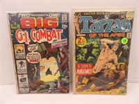 GI Combat #146 & Tarzan #208