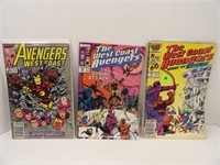 West Coast Avengers Lot of 3