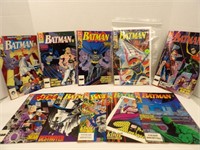 Batman Lot of 10 Comics -1st app Renee Montoya