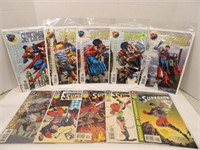 Superman & Superboy Lot of 10 Comics
