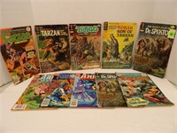 Lot of 10 Misc Comics - Dr Spektor, Tarzan, Korak