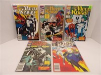 Moon Knight Lot of 5 - Spider-Man, Punisher