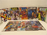 Lot of 10 Misc Comics - X-Men, Wolverine