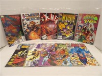 Lot of 10 Misc Comics - X-Men, Wolverine