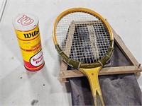 vintage tennis racquet