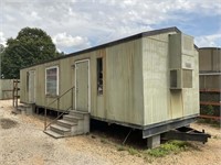 MOBILE OFFICE TRAILER WITH 3 OFFICES, AC, ETC. 12F