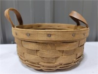 1984 small longaberger handmade basket