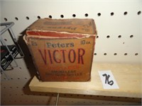 Vintage Peters Victor 10 gauge empty box