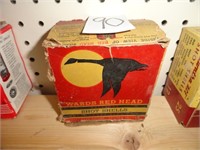 Vintage Ward's Red Head 12 gauge box