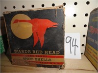 Vintage Ward's Red head 12 gauge 3 3/4"