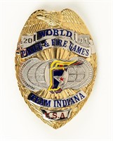 World Police & Fire Games Team Indiana Badge