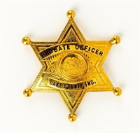 LAKE COUNTY, INDIANA PROBATE OFFICER BADGE