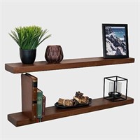 Floating Shelves 36 inches Long (2) - Walnut