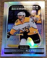 Frederic Allard OPC Platinum Rainbow Rookie #253