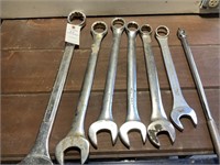 Large open end wrenches