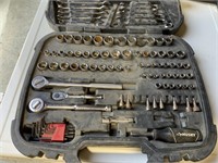 Socket and wrench set