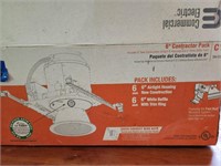 Six Pack of Airtight Recessed Light Housing