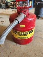 Authentic Justrite Type II Safety Gas Can
