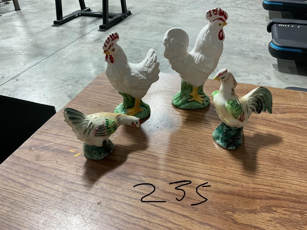 4 Roosters