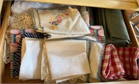 Lot of Table Linens & Misc.