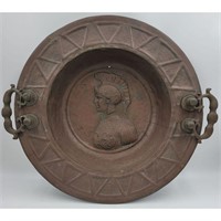 Large Antique Greek or Roman Copper Pan