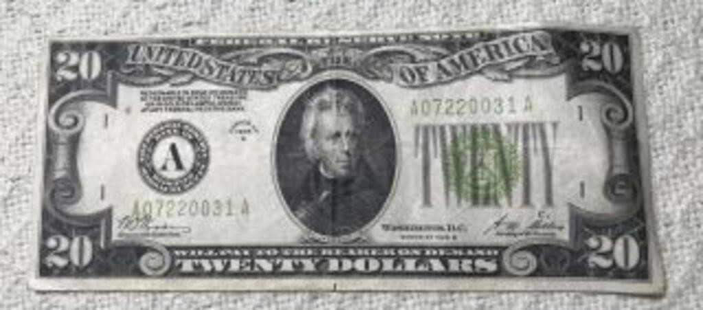1928 $20 Note