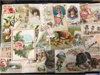 Vintage Advertising Card Collection