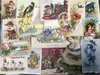 Vintage Advertising Cards Collection