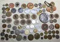 Collectible Coins, Wooden Nickels, Tokens & more