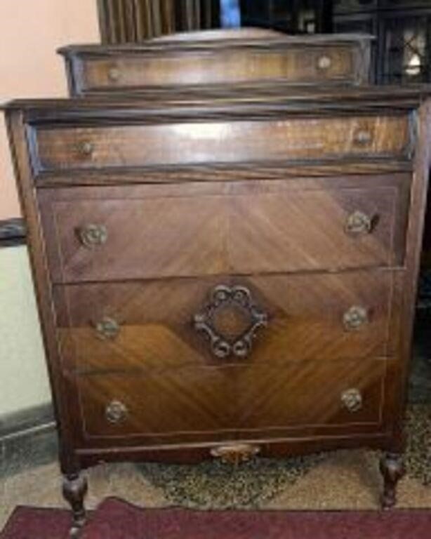 Vintage 5-Drawer Dresser