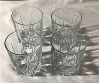 Vintage Bourbon Glasses (4)